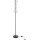 LED подова лампа PLAYA LED/15W/230V черна