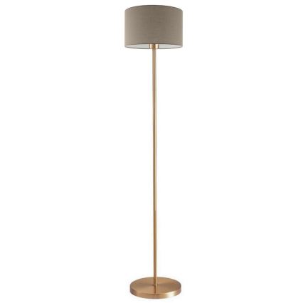 LED подова лампа TUNJA 1xE27/20W/230V диаметър 30 см златна/таупе