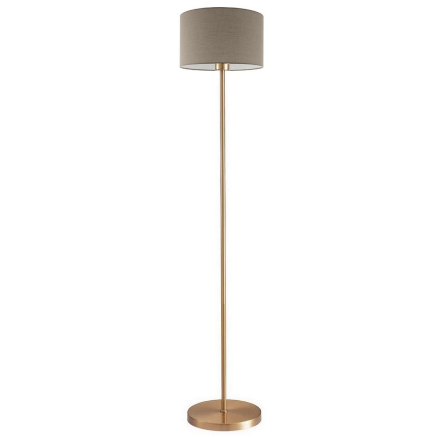 LED подова лампа TUNJA 1xE27/20W/230V диаметър 30 см златна/таупе