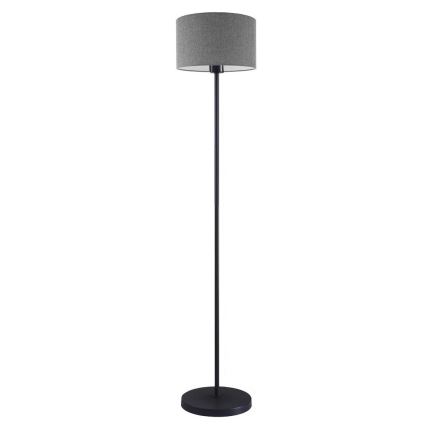 LED подова лампа TUNJA 1xE27/20W/230V, Ø 30 см, черна/сива