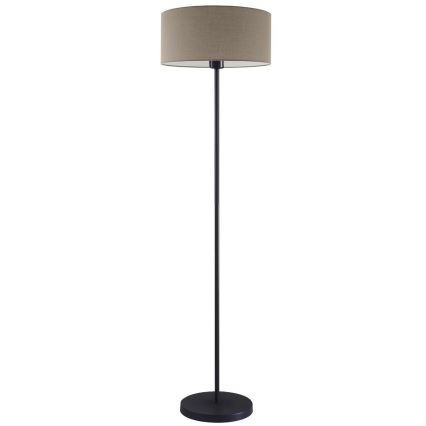 LED подова лампа TUNJA 1xE27/20W/230V Ø 38 см черна/таупе