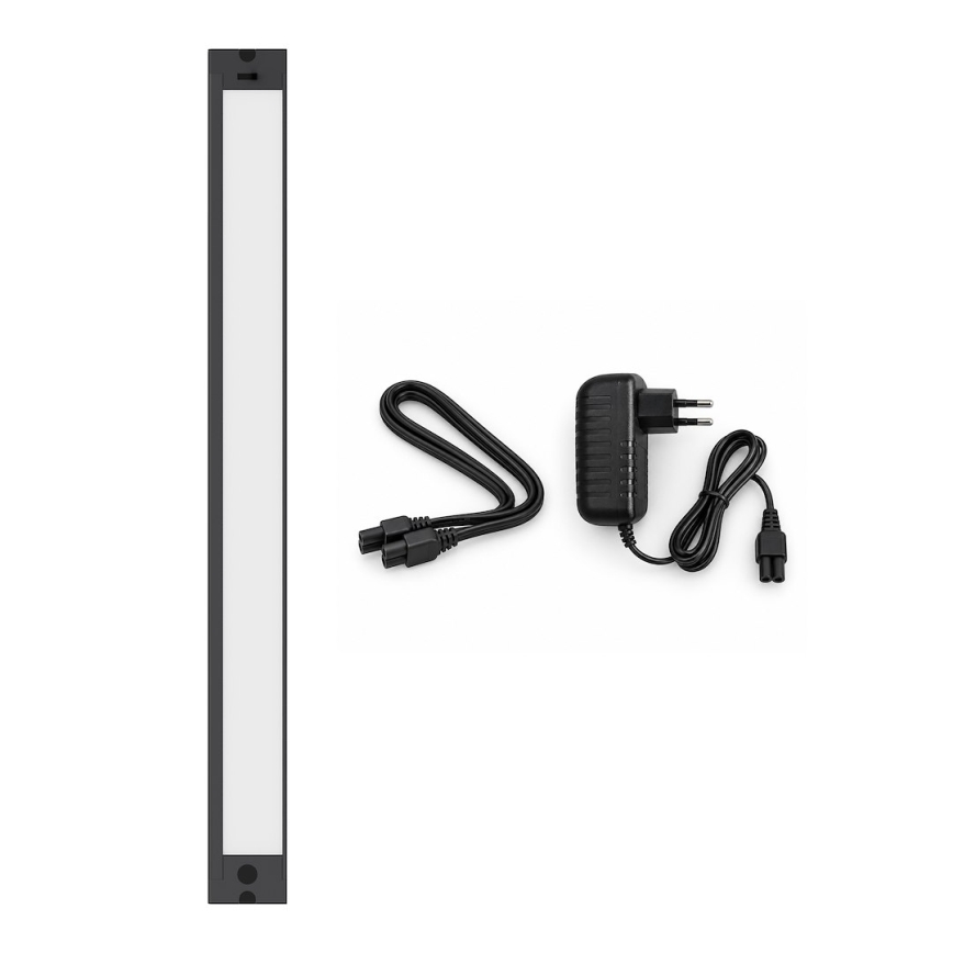 LED осветително тяло за под шкаф LED/18W/230V 2700/3000/4000/5000/5700K 60 cm черно