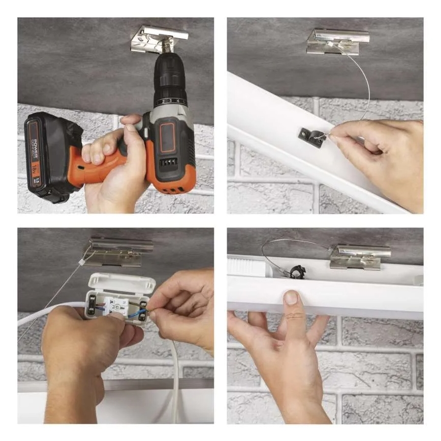 LED подшкафно осветително тяло LED/20W/230V 4000K 60 см