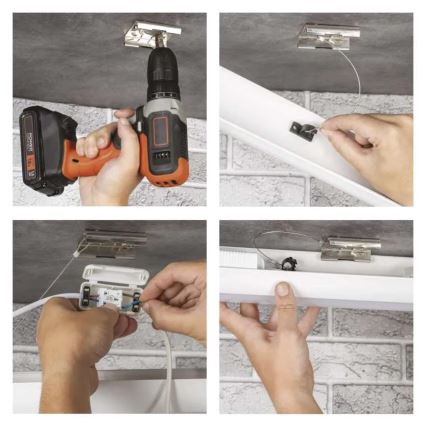 LED подшкафно осветително тяло LED/40W/230V 4000K 120 cm