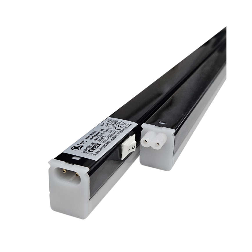 LED подшкафно осветително тяло TUBE LED/9W/230V 60 cm черно