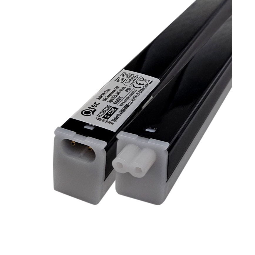 LED подшкафно осветително тяло TUBE LED/9W/230V 60 cm черно