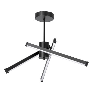 LED Полилей 3xLED/10W/230V 3000-6500K Ø 62 см черен