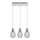 LED Полилей 3xLED/5W/230V
