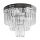 LED Полилей 5xE27/60W/230V + 4xLED/3W/230V