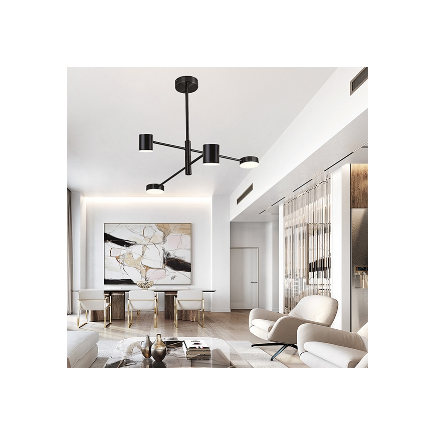 LED Полилей LED/24W/230V 3000K черен