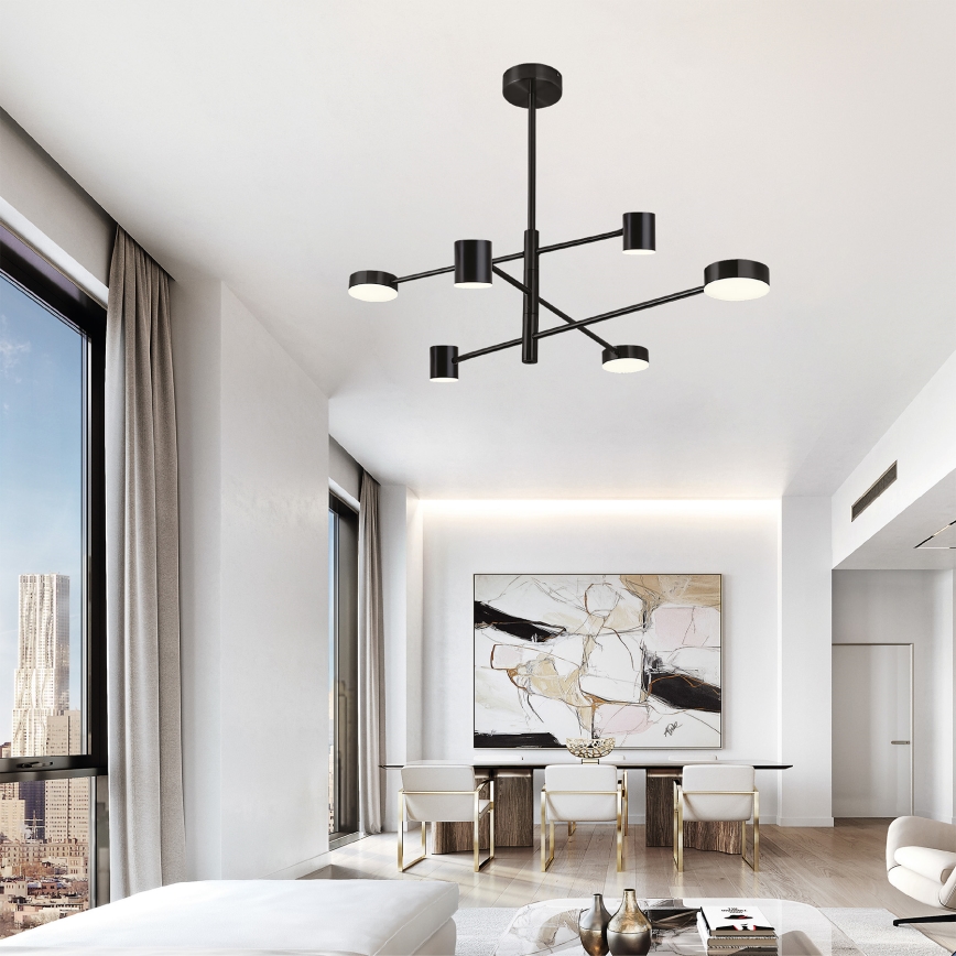 LED Полилей LED/36W/230V 3000K черен