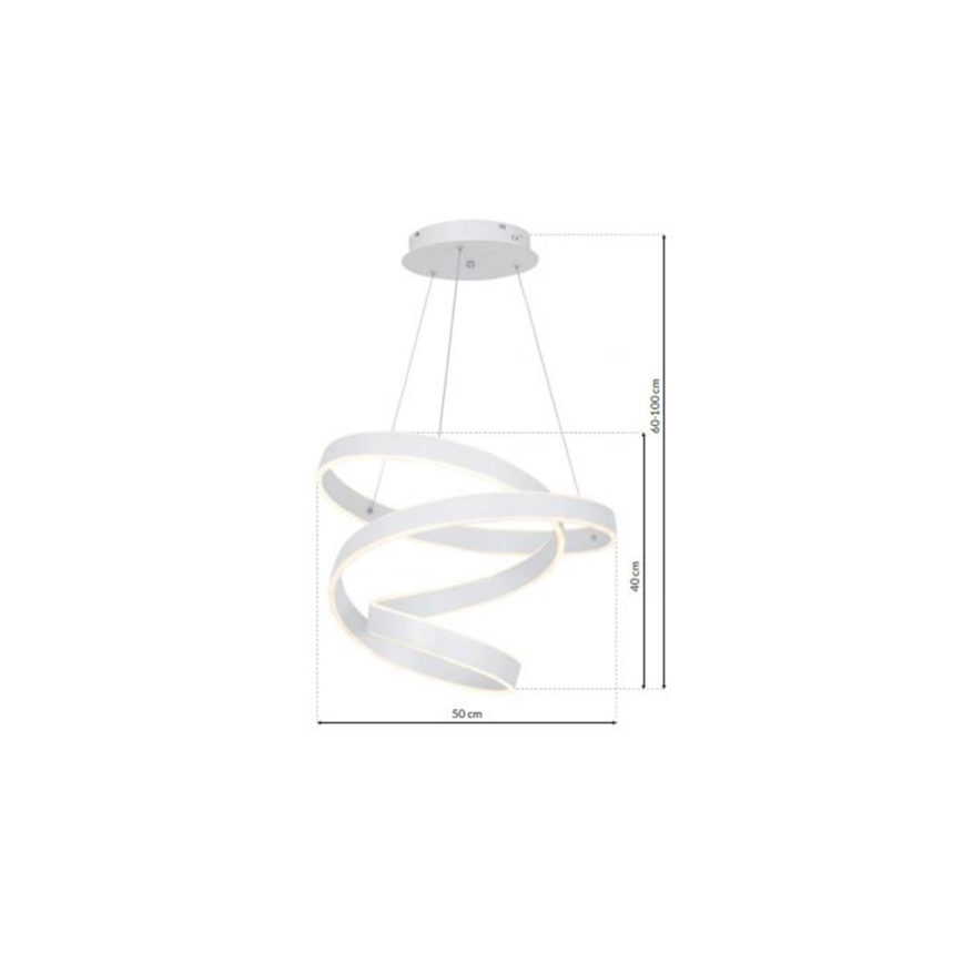 LED Полилей на верижка ANDROMEDA LED/45W/230V