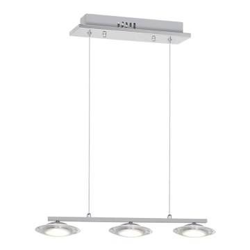 LED Полилей на верижка ELLIPSE 3xLED/5W/230V