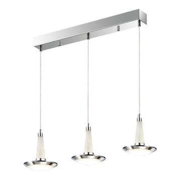 LED Полилей на верижка KOBE 3xLED/8W/230V