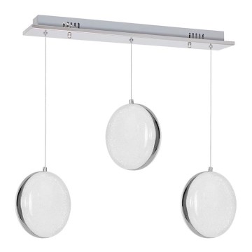 LED Полилей на верижка LIRA 3xLED/27W/230V