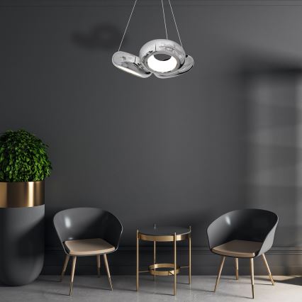LED Полилей на верижка MERCURIO 3xLED/12W/230V