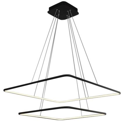 LED Полилей на верижка NIX LED/50W/230V черна