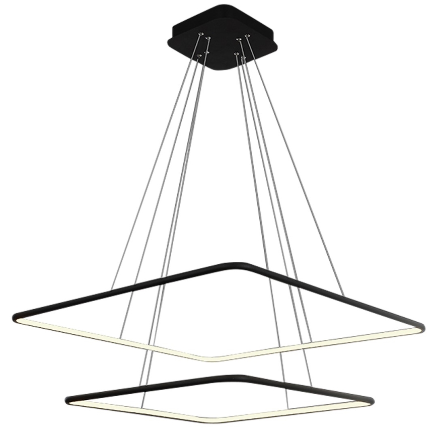 LED Полилей на верижка NIX LED/50W/230V черна