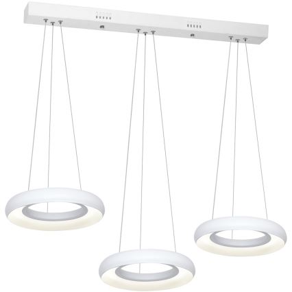 LED Полилей на верижка RONDO 3xLED/12W/230V