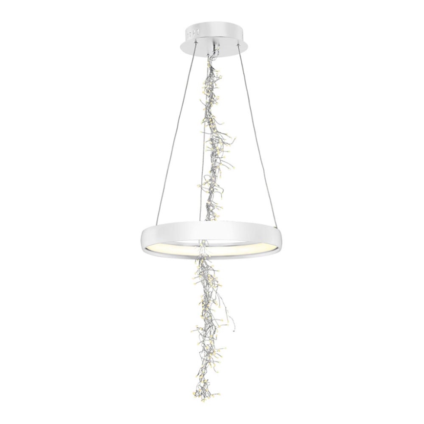 LED Полилей на верижка SPARK LED/35W/230V бяла