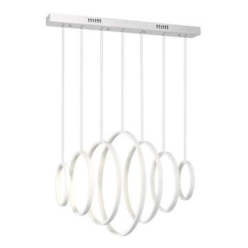 LED Полилей на верижка VERTIGO LED/86W/230V бяла