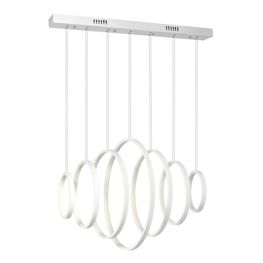 LED Полилей на верижка VERTIGO LED/86W/230V бяла