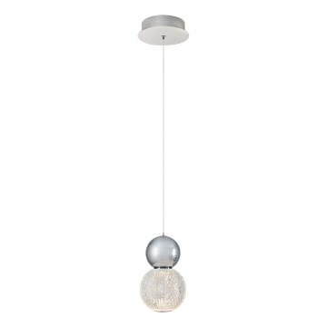 LED Полилей на въже CREMONA LED/5W/230V 3000K мат хром