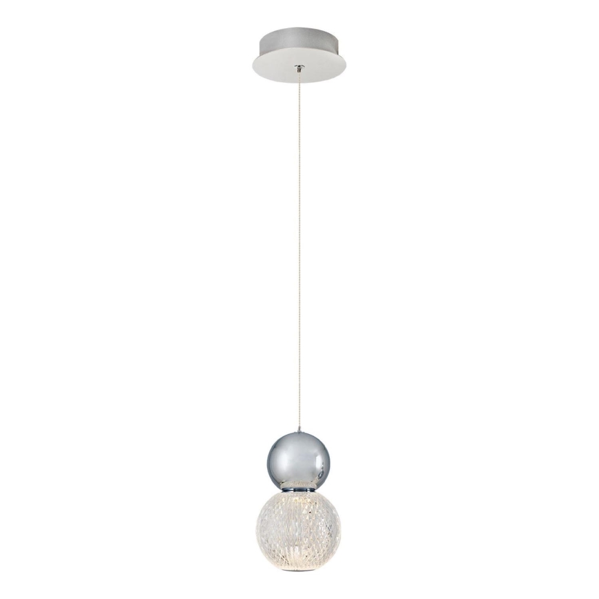 LED Полилей на въже CREMONA LED/5W/230V 3000K мат хром