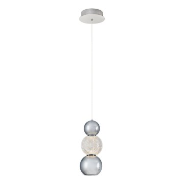 LED Полилей на въже CREMONA LED/5W/230V 3000K матов хром