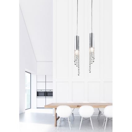LED Полилей на въже DUERO 2xLED/3W/230V