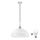 LED полилей на кабел 1xE27/60W/230V бял