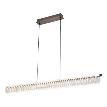 LED полилей на кабел ALBA LED/39W/230V сив/прозрачен