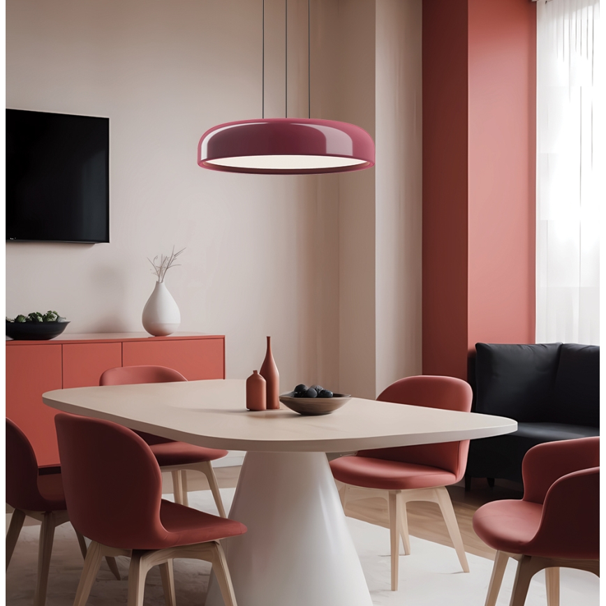 LED полилей на кабел ALENSA LED/60W/230V CRI 94 червен