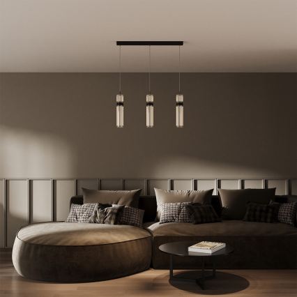 LED полилей на кабел AMBIENTE 3xLED/6W/230V 3000/4000/6000K лъскав хром