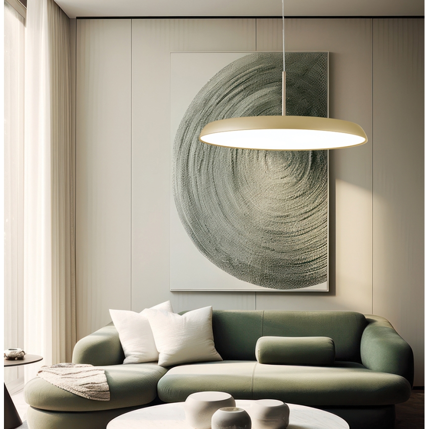 LED полилей на кабел ART LED/41W/230V златен