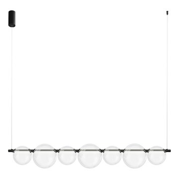 LED полилей на кабел ATOLA LED/19W/230V черен/прозрачен