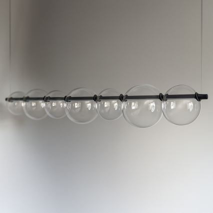 LED полилей на кабел ATOLA LED/19W/230V черен/прозрачен