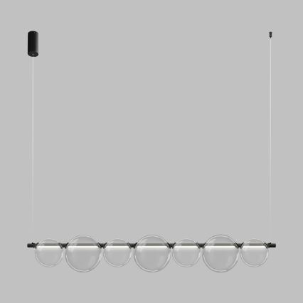 LED полилей на кабел ATOLA LED/19W/230V черен/прозрачен