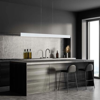 LED полилей на кабел BERNADETTA LED/20W/230V 4000K бял