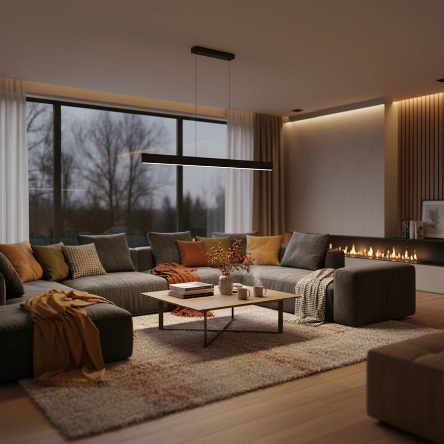 LED полилей на кабел BERNADETTA LED/20W/230V 4000K черен