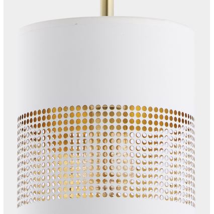 LED полилей на кабел BOGART 1xE27/15W/230V бял/златен