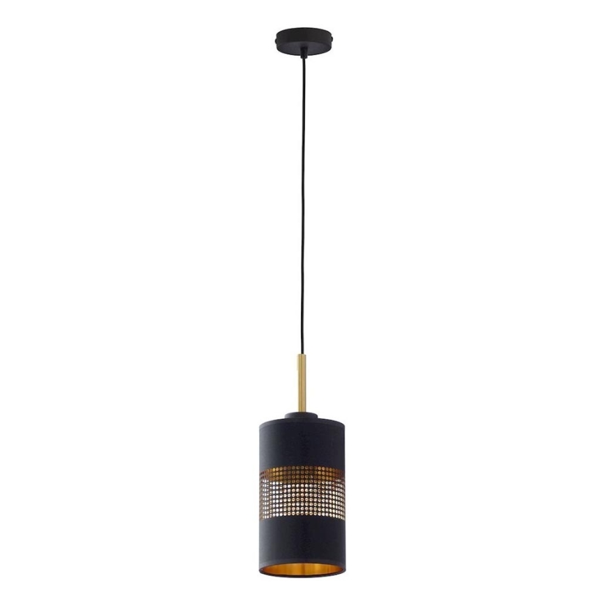 LED полилей на кабел BOGART 1xE27/15W/230V черно/златно