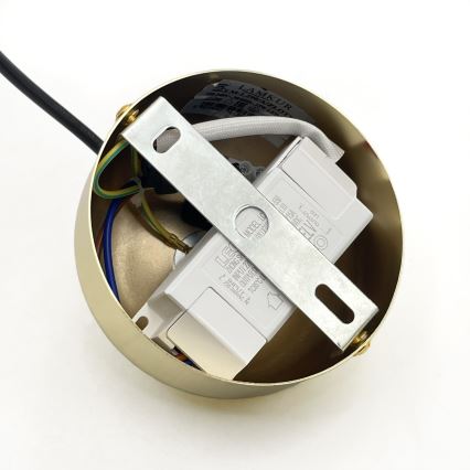 LED полилей на кабел BONNIE LED/10W/230V 3000K златист