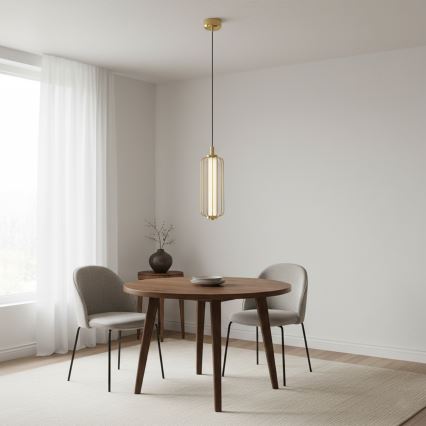 LED полилей на кабел BONNIE LED/15W/230V 3000K златен