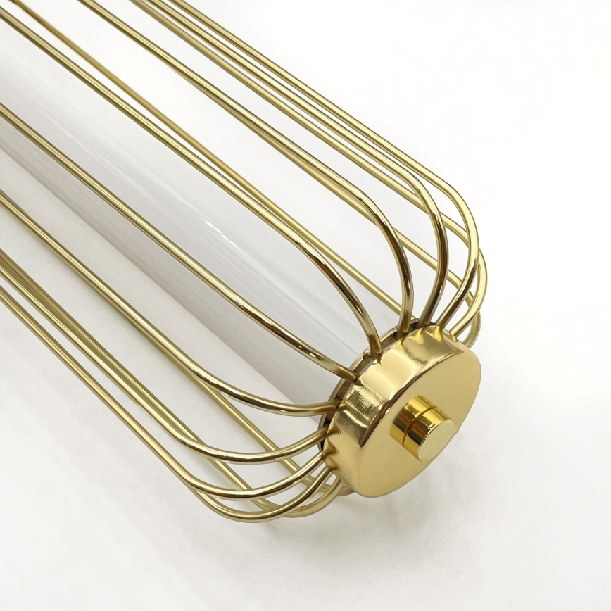 LED полилей на кабел BONNIE LED/15W/230V 3000K златен