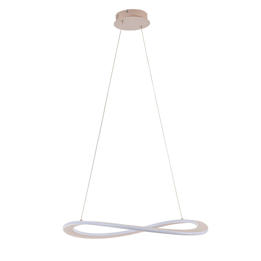 LED полилей на кабел CASHMERE LED/40W/230V, Ø 59,5 см, бежов