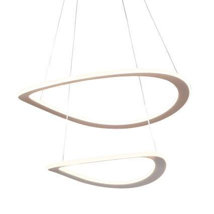 LED полилей на кабел CASHMERE LED/75W/230V Ø 59,5 см бял