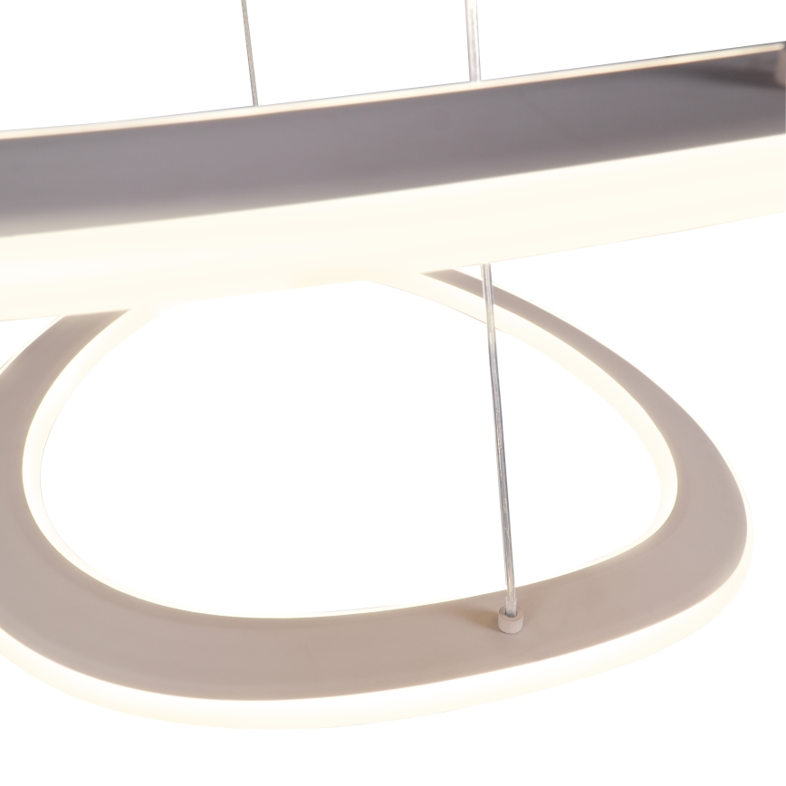 LED полилей на кабел CASHMERE LED/75W/230V Ø 59,5 см бял