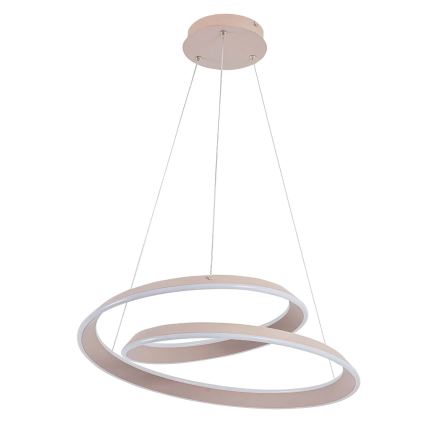 LED полилей на кабел CASHMERE LED/75W/230V Ø 60 см бежов