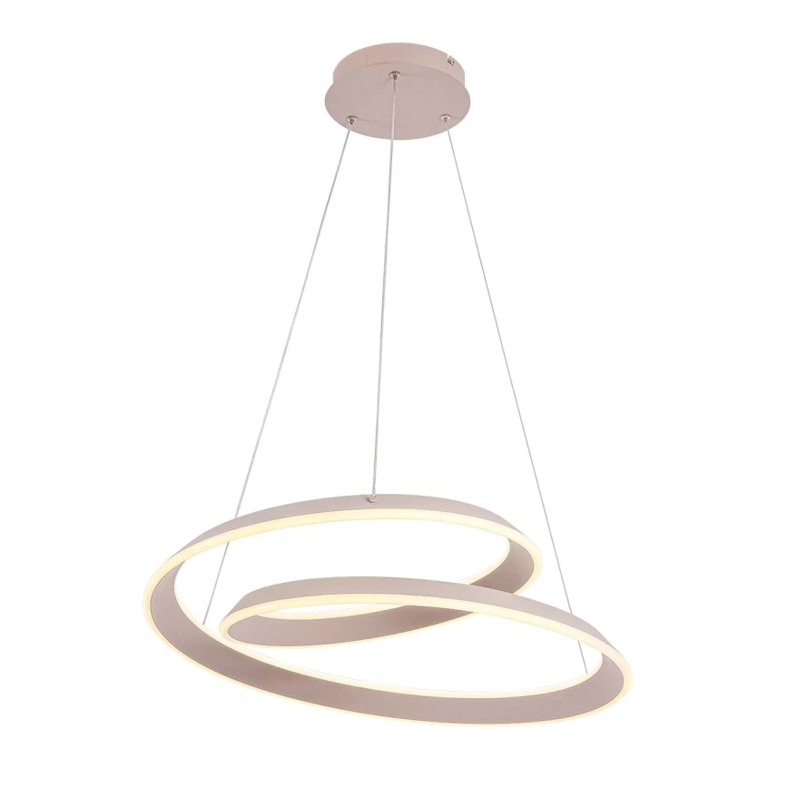 LED полилей на кабел CASHMERE LED/75W/230V Ø 60 см бежов